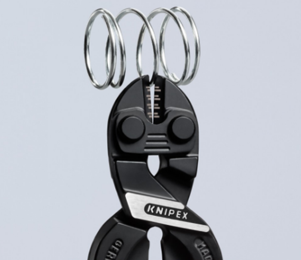 Болторез компактный 160 мм Cobolt S (КОБОЛТ) обливные ручки 71 01 160 KNIPEX KN-7101160