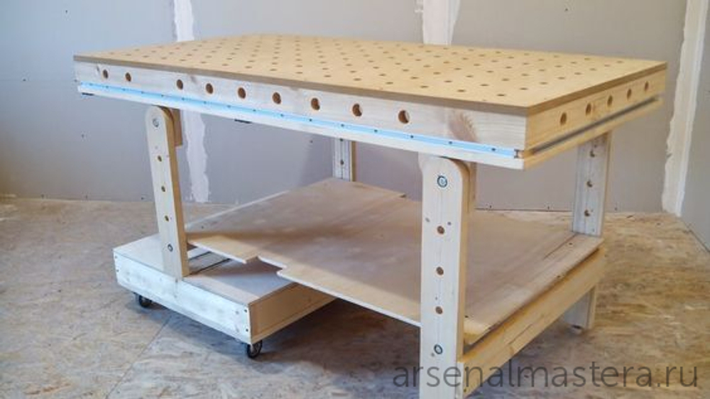 Многофункциональный стол для мастерской - идея стола Festool MFT 3