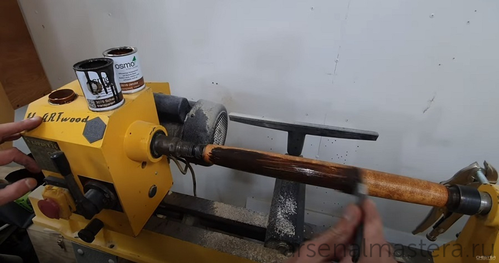 Новинка! Цветное масло с твердым воском Osmo 3075 Черное 0,22 л Hartwachs-Ol Farbig слабо пигментированное для внутренних работ 10100316_2