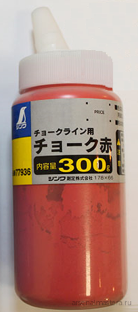 ХИТ! Порошок для отбивки Shinwa красный 300 г 77936 М00007806