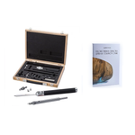 Подарочный комплект для токарных работ по дереву №3: Набор токарный 16 шт Robert Sorby Sovereign Deluxe Turnmaster Tool Set в деревянном ящике М00011942 ПЛЮС Книга Альбом Художественная обработка дерева на токарном станке, автор А.В. Громов М00023998 N0105-2AM