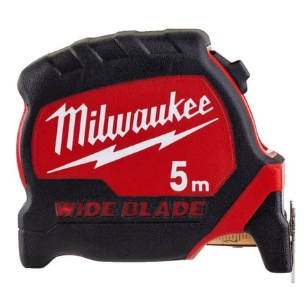 АКЦИЯ ЗИМА 2026 ХИТ! Рулетка Премиум длина 5 м ширина 33 мм с широким полотном WIDE BLADE MILWAUKEE 4932471815