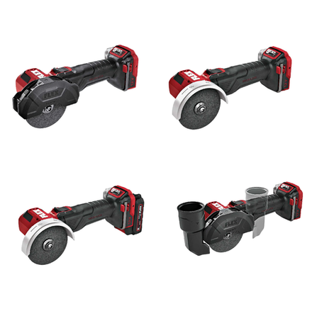 Новинка! Аккумуляторная мини - угловая шлифовальная машина (УШМ) FLEX LBE 76 12-EC с функцией прямого и обратного хода, в кейсе 531718