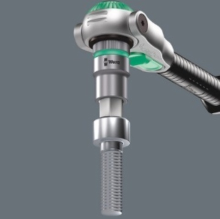 Набор 16 предметов ГОЛОВКИ торцовые, отверточные с динамометрическим ключом Click-Torque 004180 WERA WE-004180