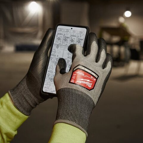 Перчатки защитные 1 пара Hi-Dex Хай Декс  4 / D, 8 / M MILWAUKEE 4932480502