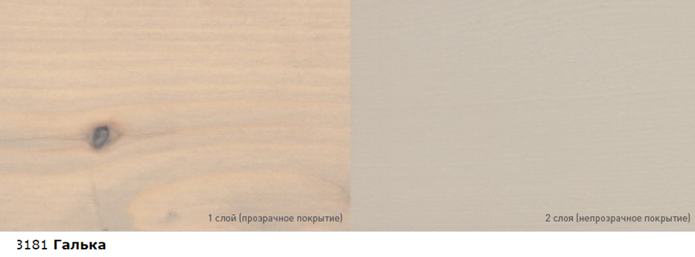 Новинка! Цветное масло для древесины Dekorwachs Intensive Tone для внутренних работ 3181 Галька 0,18 л OSMO 10100370_1