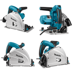 Новинка! Пила дисковая погружная Makita 1,3 кВт, диск 165/20 мм, губина пропила 40 мм для угла 45 гр. и 56 мм для угла 90 гр., для раскроя древесины, алюминия, камня SP6000