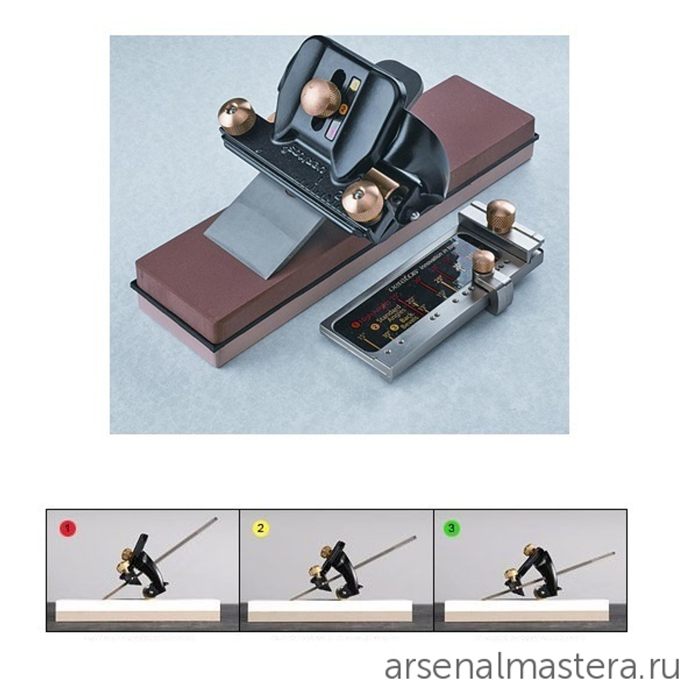 СУПЕР ХИТ! Приспособление для заточки (Точилка) Veritas Sharpening System II (Mk.II Standart Honing Guide от 13 мм до 72 мм) 05M09.01 М00003428