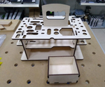 Вкладыш органайзер деревянный / подходит для систейнера Festool  SYS3 M 337 ArMa-15
