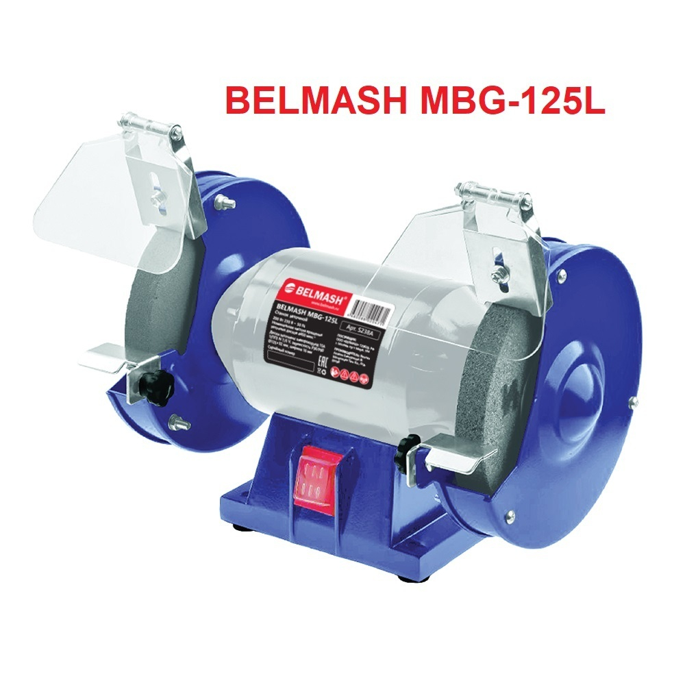 Станок заточной 0,2 кВт 230 В BELMASH MBG-125L S238A