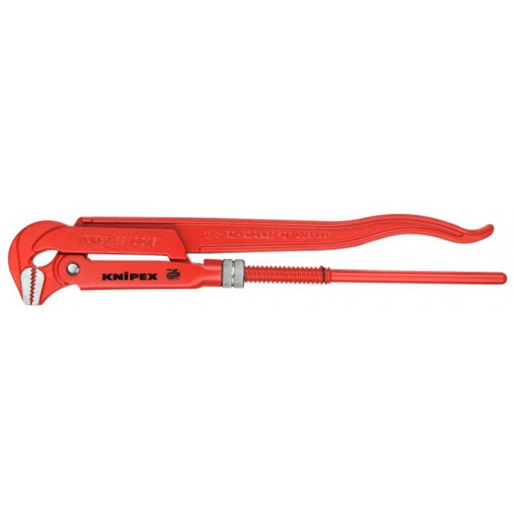 Ключ трубный 1 1/2&quot; шведского типа 430 мм, прямые губки 45°, зев 60 мм KNIPEX KN-8320015