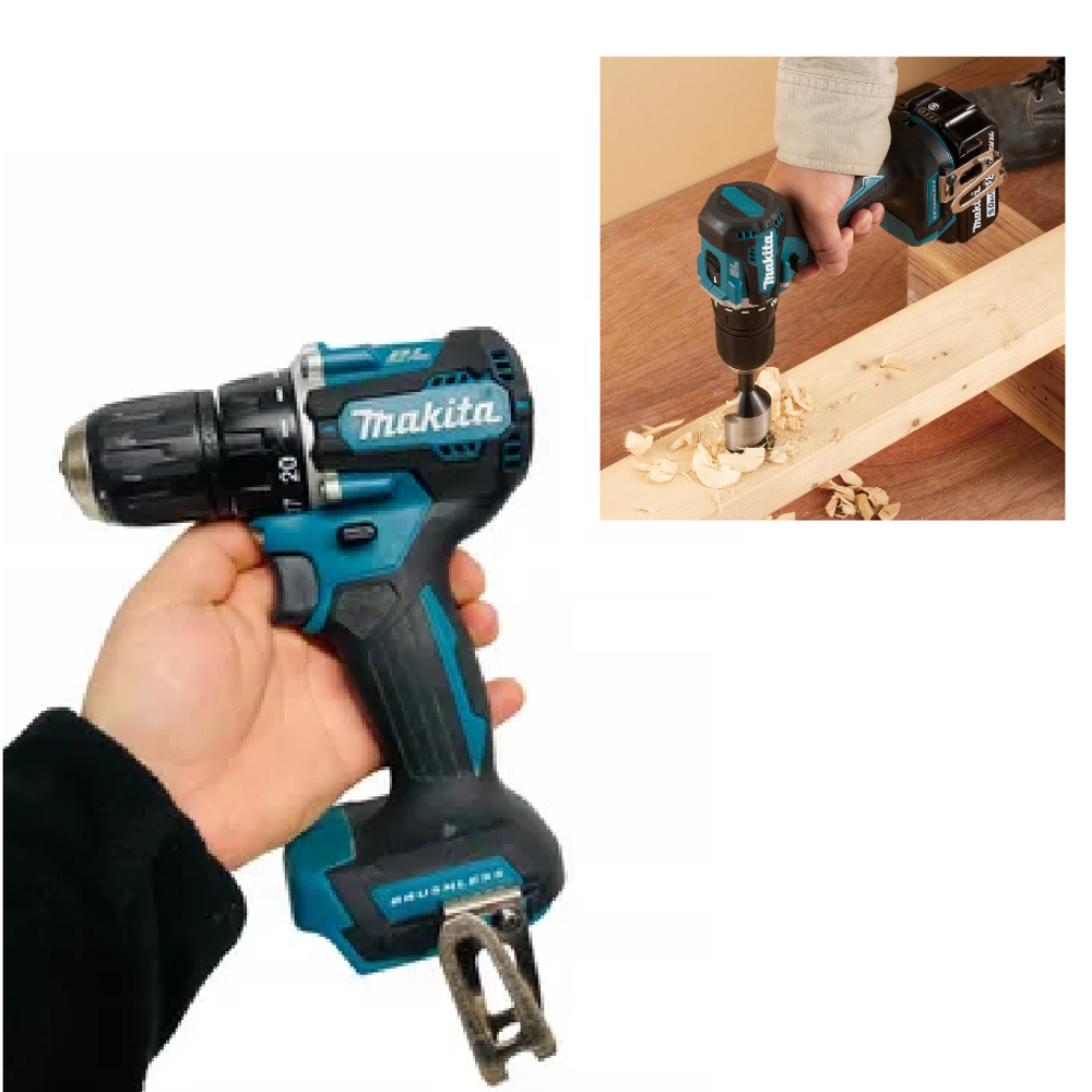 Новинка! Аккумуляторная дрель - шуруповерт Makita XPT 18 В, Max D сверления металл 13 мм, дерево 36 мм DDF487Z