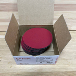 Новинка! Шлифовальные круги в комплекте 10 шт SUNMIGHT SUNFOAM S33SF 125 мм P 3000 на липучке, без отверстий 96325