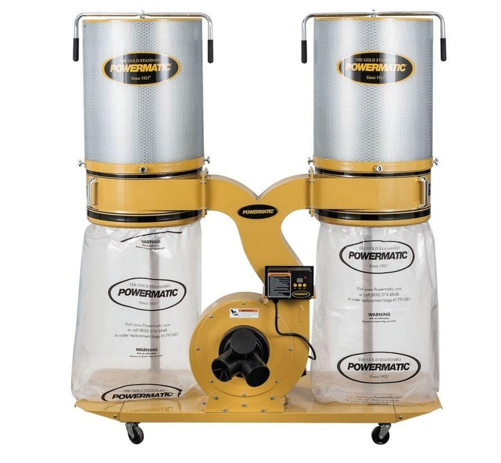 Стружкоотсос технология TurboCone, два накопителя 400В 2,25 кВт PM1900CK Powermatic 1792074K-RU