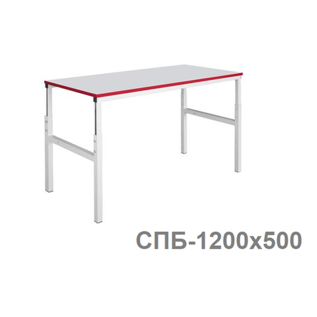 Новинка! Стол промышленный базовый СПБ Gresson 1200 х 500 общепромышленное исполнение СПБ-1200х500