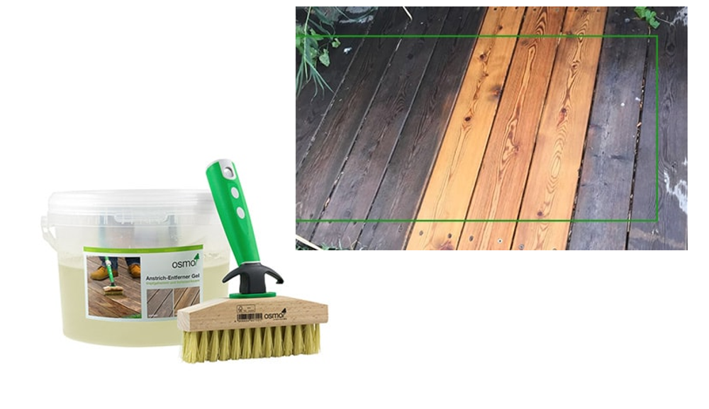 Новинка! Средство для удаления краски OSMO Anstrich-Entferner Gel 6611 2,5 л, для наружных работ, для удаления старых покрытий и лазурей на масляной основе 13900143