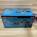 ХИТ! Аккумуляторная шлифовальная машина плоскошлифовальная Makita LXT, BL, 18 В, XPT, 93 x 228 мм, 4000-12000 об/мин, амплитуда 2.0 мм, пылесборник, зажим DBO380Z