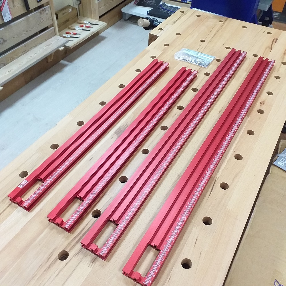 Шаблон регулируемый для фрезерования 2 х 600 мм  2 х 800 мм Woodwork TR50-6080