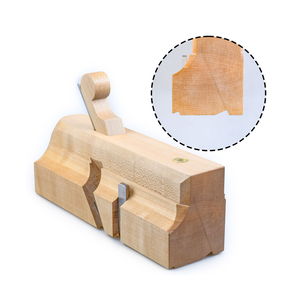 Новинка! Рубанок фигарейный ПЕТРОГРАДЪ 250 мм лезвие 50 мм для изготовления филёнок М00024238