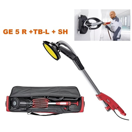 Новинка! Шлифовальная машина для стен и потолков Giraffe GE 5 R ТB-L SH 500 Вт диск 225 мм с принадлежностями в сумке Flex 409405