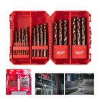 Новинка! Набор сверл по металлу 25 шт. MILWAUKEE HSS-Co 1-13 мм GEN III в кейсе 4932493868