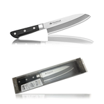 Новинка! Японский Кухонный Нож Шеф Сантоку Tojiro FUJI CUTLERY 16,5 см, сталь Mo-V, 3 слоя, рукоять полипропилен, заточка 6000 FC-1661
