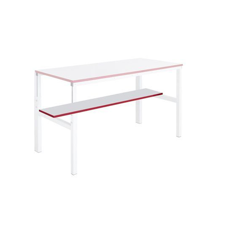 Новинка! Полка приборная нижняя Gresson ППН 1200 х 400 мм промышленное исполнение, каркас металлический профиль, основа ламинированное ДСП ППН-1200х400