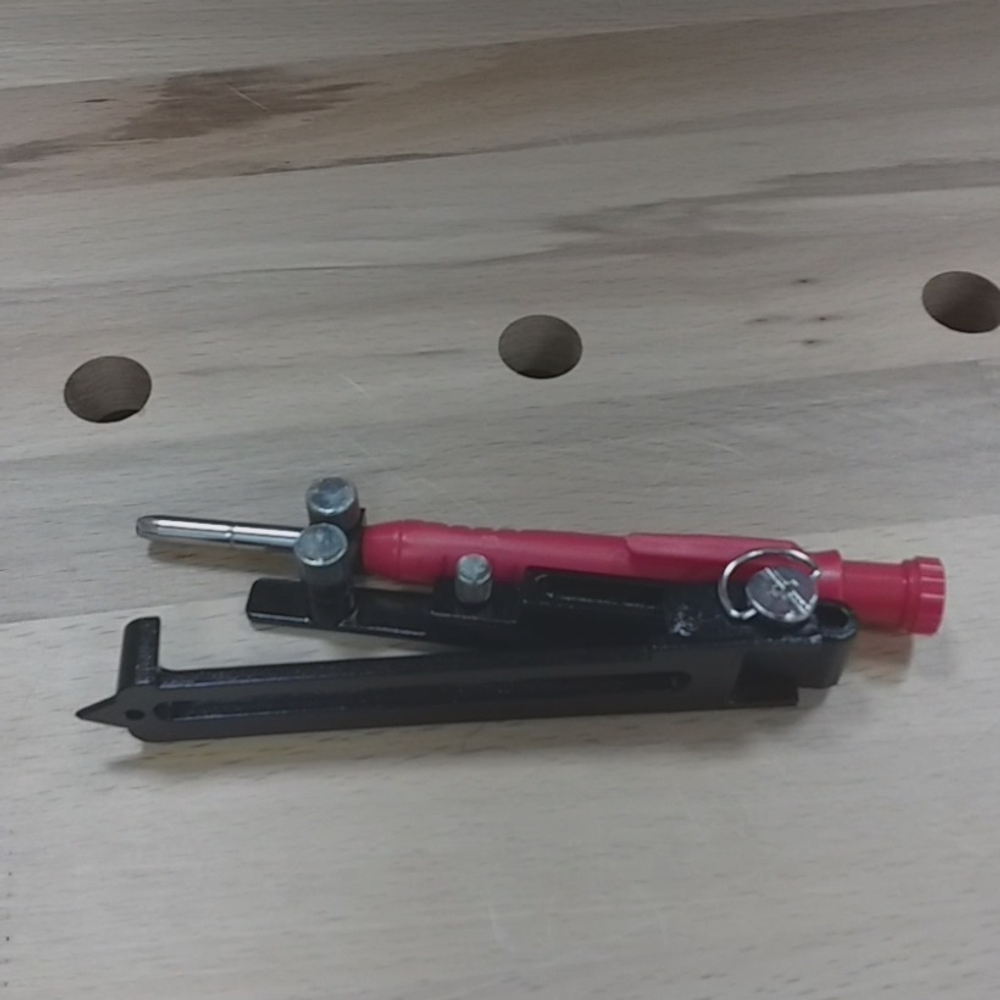 ХИТ! Шаблон с циркулем для копирования, разметки с карандашом WOODWORK GRT-100