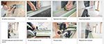 Шина-направляющая с накладками противоскольжения FESTOOL FS 1900/2-KP 577044