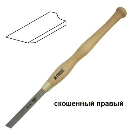 ЦЕНЫ НИЖЕ! Резец токарный HSS Line Profi 18 мм скошенный правый 150 х 18 мм NAREX 818208