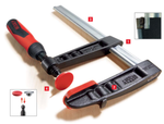 ХИТ! Струбцина из ковкого чугуна TG с надежной деревянной ручкой BESSEY BE-TG60S17