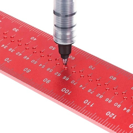 ЗИМА ДЕШЕВЛЕ ХИТ! Угольник разметочный столярный 200 мм WOODWORK MGR-200