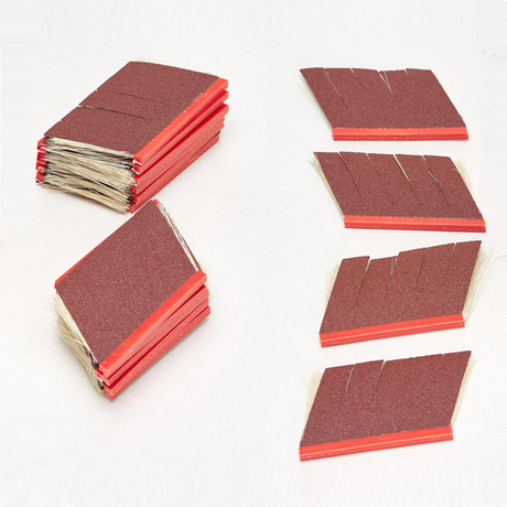 Новинка Комплект: Щетка шлифовальная 24 шт DE-TERO Flex MB7 90 х 50/55 х 20 мм 121 P 60 400J 851824