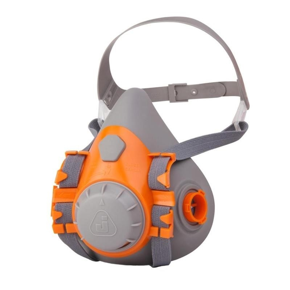 Комплект защитный Jeta Safety 6500 : Полумаска 1 шт, фильтры A1 2 шт, предфильтры P2 4 шт, держатели 2 шт, перчатки нитриловые 1 пара, размер М 1292891