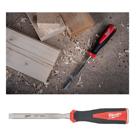 Новинка! Стамеска плоская 1/2" 12 мм Milwaukee 4932479893