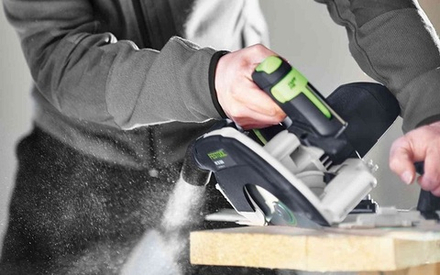 Дисковая пила с диском стандартным 160 х 1,8 х 20 мм W18 и Шина торцовочная FSK 420 в систейнере FESTOOL HK 55 EBQ-Plus-FSK 420 576131