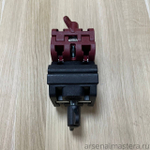 ХИТ! Зажим MultiClamp двойной поворотный (красный / черный) Piher 34055 М00012256