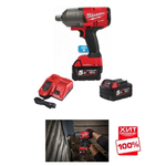 ВЫГОДНЫЙ КОМПЛЕКТ ХИТ! В кейсе M18 FUEL ONEFHIWF34-502X: Аккумуляторный импульсный гайковерт ПЛЮС 2 аккумулятора B5 5.0 Ач ПЛЮС зарядное устройство M12-18 FC Milwaukee 4933459730