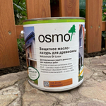 ХИТ! Защитное масло-лазурь для древесины OSMO 728 Кедр 2,5 л Holzschutz Ol-Lasur для наружных работ Osmo-728-2,5 12100039