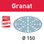 ХИТ! Комплект 100 шт Шлифовальные круги Festool Granat STF D 150 / 48 P 120 GR/100 575164
