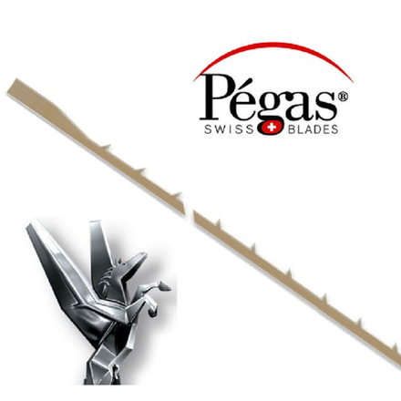 Пилки лобзиковые 12 шт Pegas по дереву N3 SPR Modified Geometry 0.32х0.85х130мм 12.4tpi  90.440 М00013410