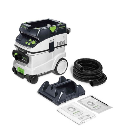 Аппарат пылеудаляющий FESTOOL CLEANTEC CTM 36 E AC-PLANEX с системой Autoclean 576853