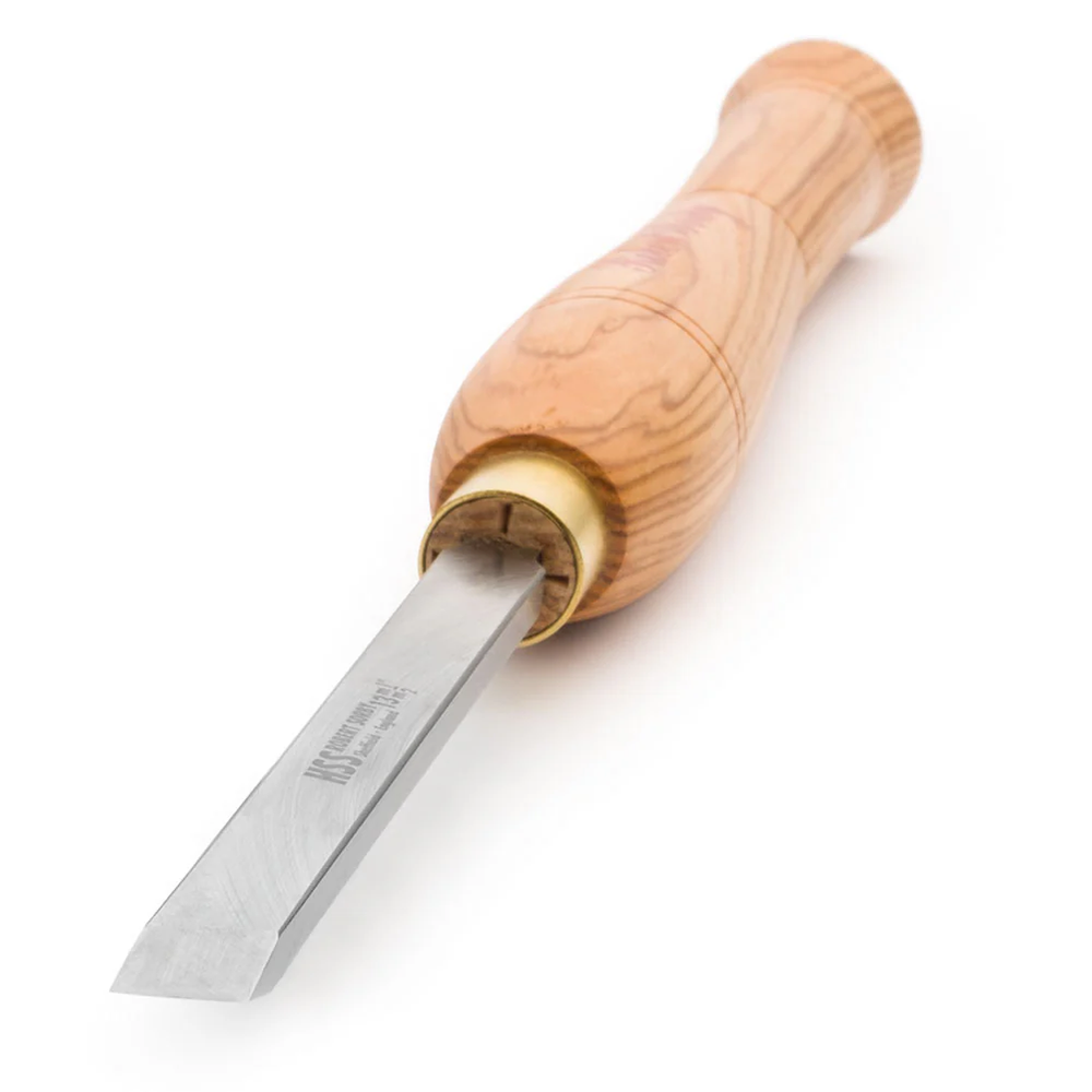 Новинка! Резец токарный Robert Sorby HSS Skew Chisel, 25 мм (1 дюйм) Прямоугольный профиль со скошенной фаской, обработка больших цилиндров М00008973