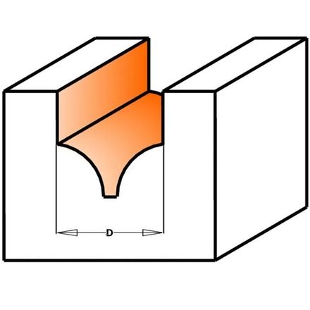ХИТ! Фреза концевая для гравирования и декорирования D10 I10 S8 R5 CMT 965.402.11