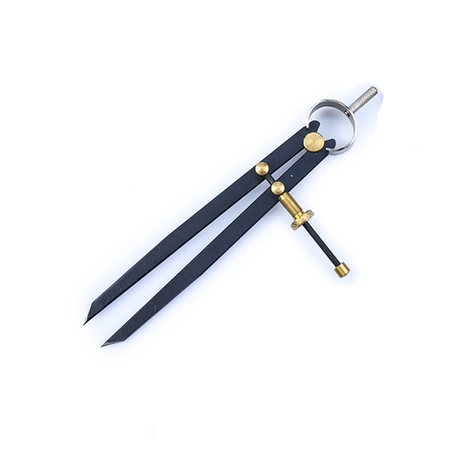 Новинка! Кронциркуль GOLDRATIO Premium пружинный прямой для наружных измерений 150 мм М00023638