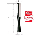 ХИТ! Фреза HW для дюбельного фрезера MAFELL 5 x 30 x 58 Z2 S8 RH CMT 312.050.11