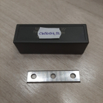ХИТ! Нож твердосплавный 50 x 12 x 1,7 мм  3 крепёжных отверстия НС05 WPW CM501217 22