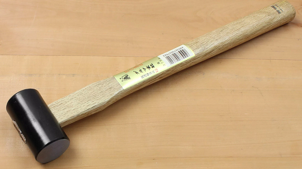 Молоток японский DARUMA цилиндрический боёк D 32 х 60 мм 375 г / 330 мм Susa Seisakusog MT SU-DARUMA 375 М00015605