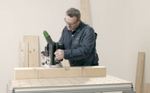 Вертикальный фрезер FESTOOL в систейнере и систейнер с оснасткой OF 2200 EB-Set 576220