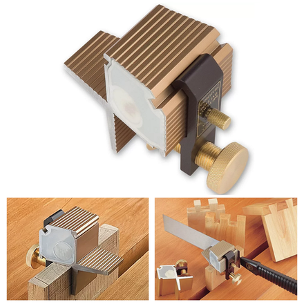 ВЕСНА ДЕШЕВЛЕ! Стусло Veritas Dovetail Guide 1:8 магнитное для выпиливания ласточкиных хвостов 05T02.12 М00003363